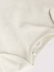 Blue Baby Long Sleeve Bodysuits 5 Pack - Image 11 of 14