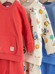 Bright Farm Baby Sweatshirt and Joggers 6 Piece Set (0mths-3yrs) - Image 11 of 15