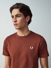Fred Perry Crew Neck T-Shirt - Image 4 of 6