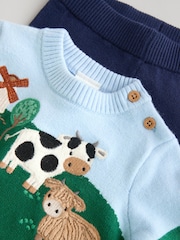 Bright Farm Baby Knitted Top and Leggings Set (0mths-2yrs) - Image 12 of 15