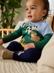 Bright Farm Baby Knitted Top and Leggings Set (0mths-2yrs) - Image 2 of 15