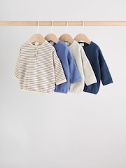 Raya azul - Baby Long Sleeve T-Shirts 4 Pack (0mths-2yrs) - Imagen 3 de 16