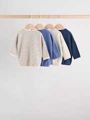 Raya azul - Baby Long Sleeve T-Shirts 4 Pack (0mths-2yrs) - Imagen 4 de 16