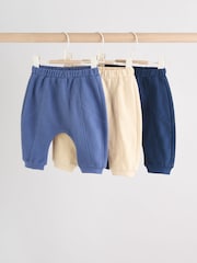 Modra/nevtralna - Joggers 3 Pack (0mths-2yrs) - Slika 1 iz 10