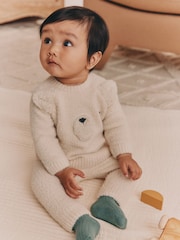 Neutral Bear Baby Knitted Jumper and Leggings Set (0mths-2yrs) - Image 1 of 19
