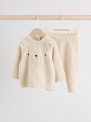 Neutral Bear Baby Knitted Jumper and Leggings Set (0mths-2yrs) - Image 4 of 19