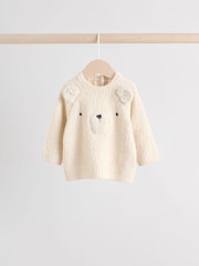 Neutral Bear Baby Knitted Jumper and Leggings Set (0mths-2yrs) - Image 6 of 19