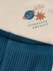 Blue Space Baby Top and Leggings 2 Piece Set (0mths-3yrs) - Image 8 of 14