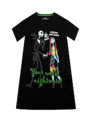 Character Black Disney The Nightmare Before Christmas Nightdress - Image 1 of 4