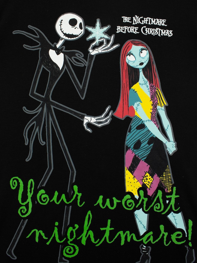 Character Black Disney The Nightmare Before Christmas Nightdress - Image 2 of 4