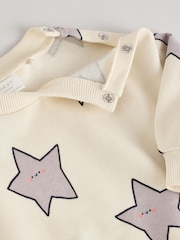 Grey Star Baby Sweatshirt and Joggers Set (0mths-2yrs) - Image 9 of 10