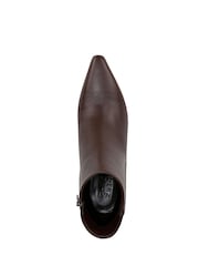 Naturalizer Deesha Wide Fit Brown Ankle Boots - Imagen 6 de 7