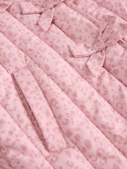 Pink Shower Resistant Frill Collar Jacket (3mths-7yrs) - Image 8 of 9