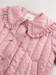 Pink Shower Resistant Frill Collar Jacket (3mths-7yrs) - Image 9 of 9