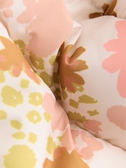 Cream/Pink/Green Shower Resistant Fleece Lined Hooded Padded Coat (3mths-7yrs) - Image 9 of 10