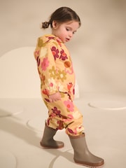 Ochre Yellow Waterproof Printed Puddlesuit (3mths-7yrs) - Image 3 of 9