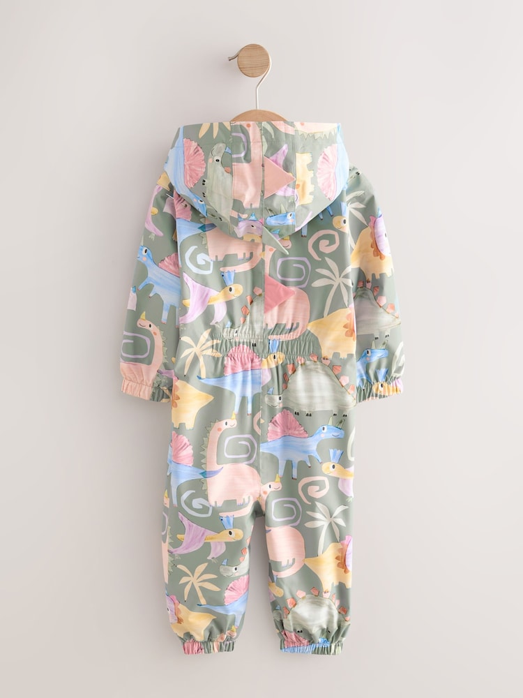 BLUE CASTLE KIDS ALL IN ONE RAINSUIT WATERPROOF PUDDLE SUIT OVERALLS BOYS GIRLS - Tactical Direct