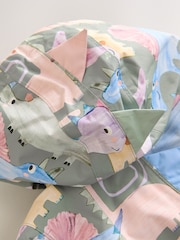 Khaki/Green Waterproof Printed Puddlesuit (3mths-7yrs) - Image 8 of 9