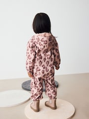 Brown Waterproof Printed Puddlesuit (3mths-7yrs) - Image 2 of 7