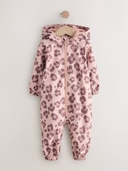 Brown Waterproof Printed Puddlesuit (3mths-7yrs) - Image 4 of 7