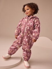 Multi Berry Waterproof Printed Puddlesuit (3mths-7yrs) - Image 1 of 9