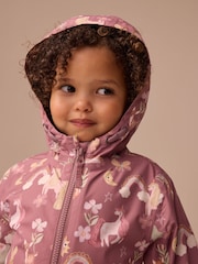 Multi Berry Waterproof Printed Puddlesuit (3mths-7yrs) - Image 4 of 9