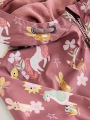 Multi Berry Waterproof Printed Puddlesuit (3mths-7yrs) - Image 8 of 9