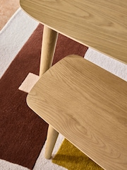 MADE.COM Oak Deauville 6 Seater Dining Bench Set - Image 4 of 6