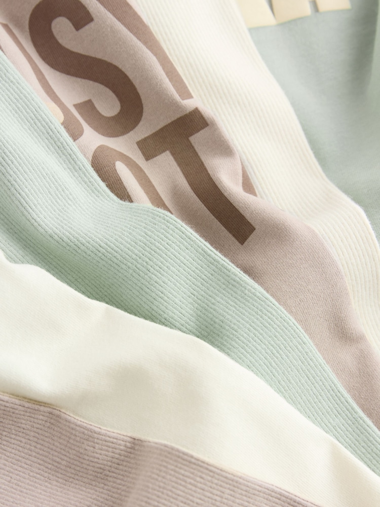 Neutral Slogan Legging Pyjamas 3 Pack (3-16yrs) - Image 10 of 10 Neutral Slogan Legging Pyjamas 3 Pack (3-16yrs) - Image 10 of 10