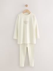 Neutral Slogan Legging Pyjamas 3 Pack (3-16yrs) - Image 9 of 10
