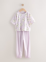 Black/White Panda Print - Pack de 3 pijamas con pantalones de chándal (3-16 años) - Imagen 4 de 7