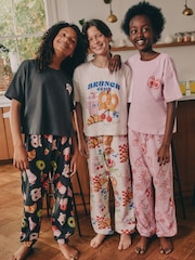Brunch Club Jogger Pyjamas 3 Pack - Image 1 of 12