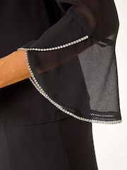 Roman Black Diamante Detail Jacket - Image 5 of 5