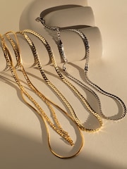 Luv Aj Gold Tone Cecilia Chain Necklace - Image 2 of 4