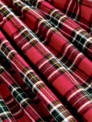 Red Check Check Placket Dress (3-16yrs) - Image 7 of 8