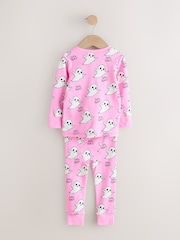 Pink Boo! Ghost Halloween Snuggle Pyjamas (9mths-12yrs) - Image 7 of 9