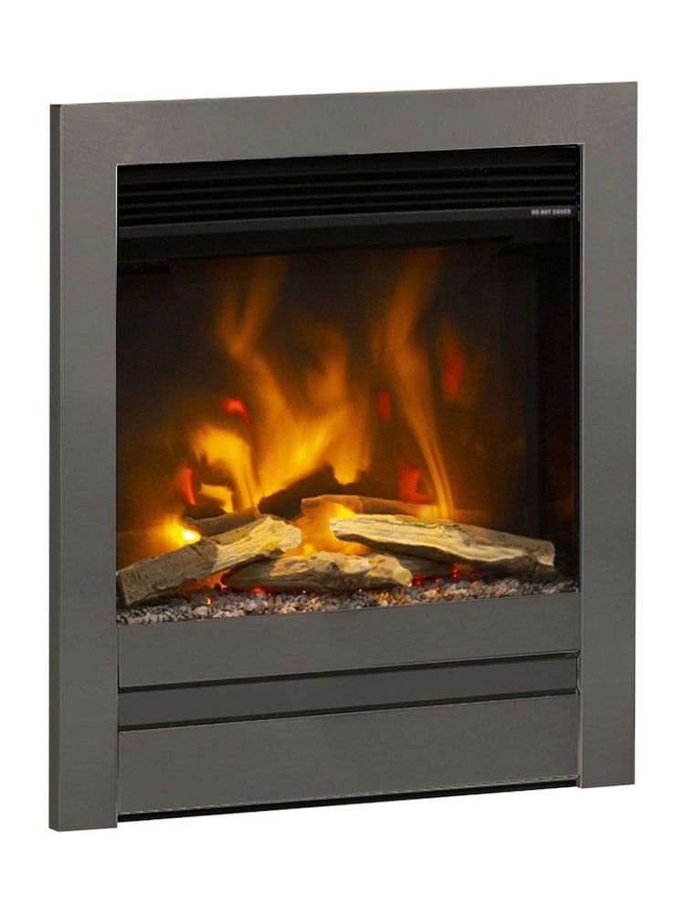Be Modern Black Nickel Pryzm Edge 16inch Inset Electric Fireplace - Image 2 of 6