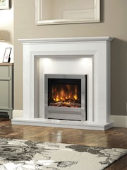 Be Modern Chrome Pryzm Edge 22inch Inset Electric Fireplace - Image 1 of 7
