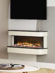 Be Modern Midnight Mist Juliette Wall Mounted Electric Fire - Image 2 of 6
