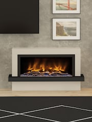 Be Modern Cashmere Vardo Complete 57inch Electric Fireplace - Image 1 of 6