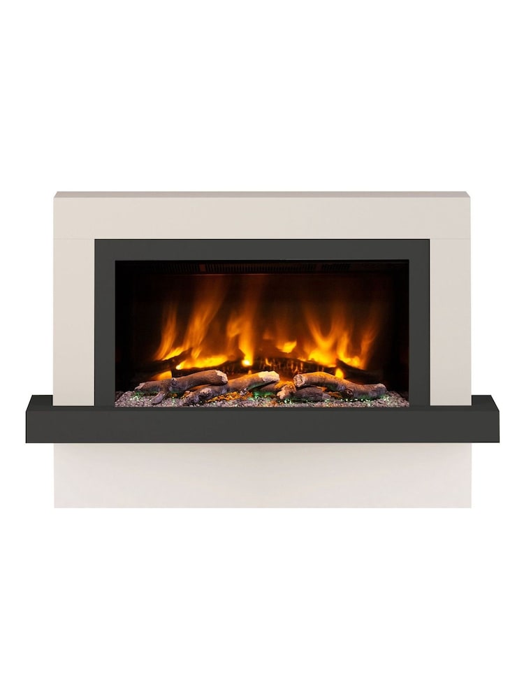 Be Modern Cashmere Vardo Complete 47inch Electric Fireplace - Image 2 of 6