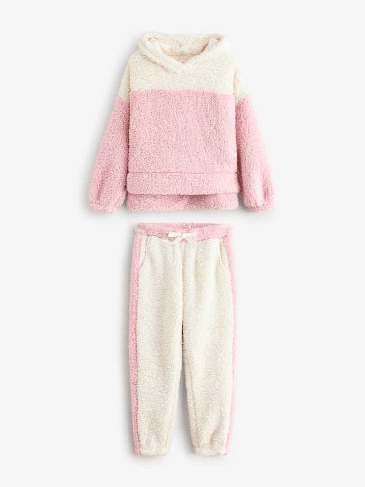 Jim Jam the Label Cream Contrast Twosie Fleece - Image 1 of 3
