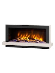 Be Modern Matt Cashmere Huxton Wall Mounted 51inch Electric Fireplace - Image 3 of 6