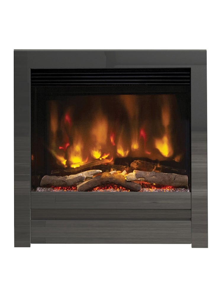 Be Modern Black Nickel Pryzm Edge 22inch Inset Electric Fireplace - Image 2 of 5
