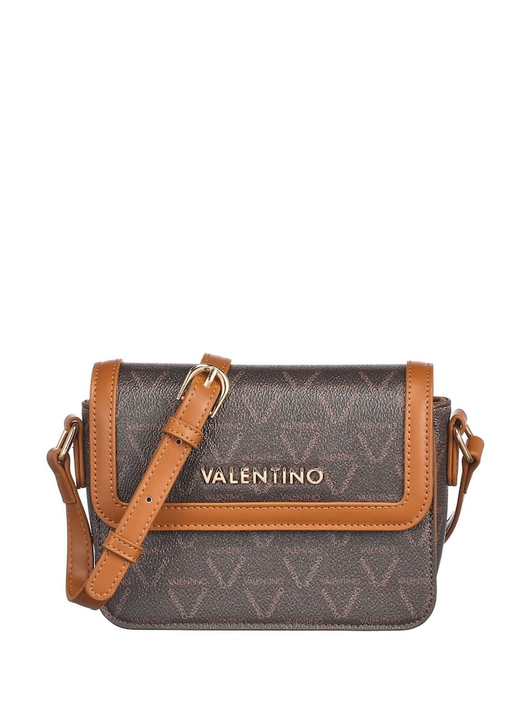 Valentino Bags Brown Lady Re Crossbody Flap Bag - Image 1 of 6