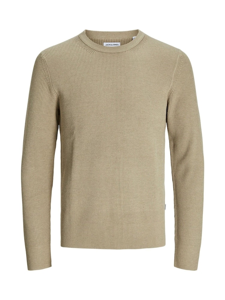 JACK & JONES Grey Perfect Knit Sweatshirt - Image 4 of 4 JACK & JONES Grey Perfect Knit Sweatshirt - Image 4 of 4