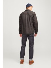 JACK & JONES Brown Raymond Long Sleeve 100% Cotton Shirt - Image 2 of 5