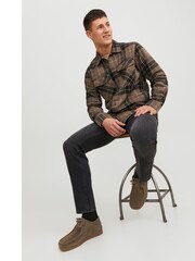 JACK & JONES Black Mike Original 30' Short Leg Jeans - Image 3 of 5