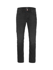 JACK & JONES Black Mike Original 30' Short Leg Jeans - Image 4 of 5