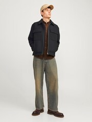 JACK & JONES Black Russell Wool Jacket - Image 4 of 4